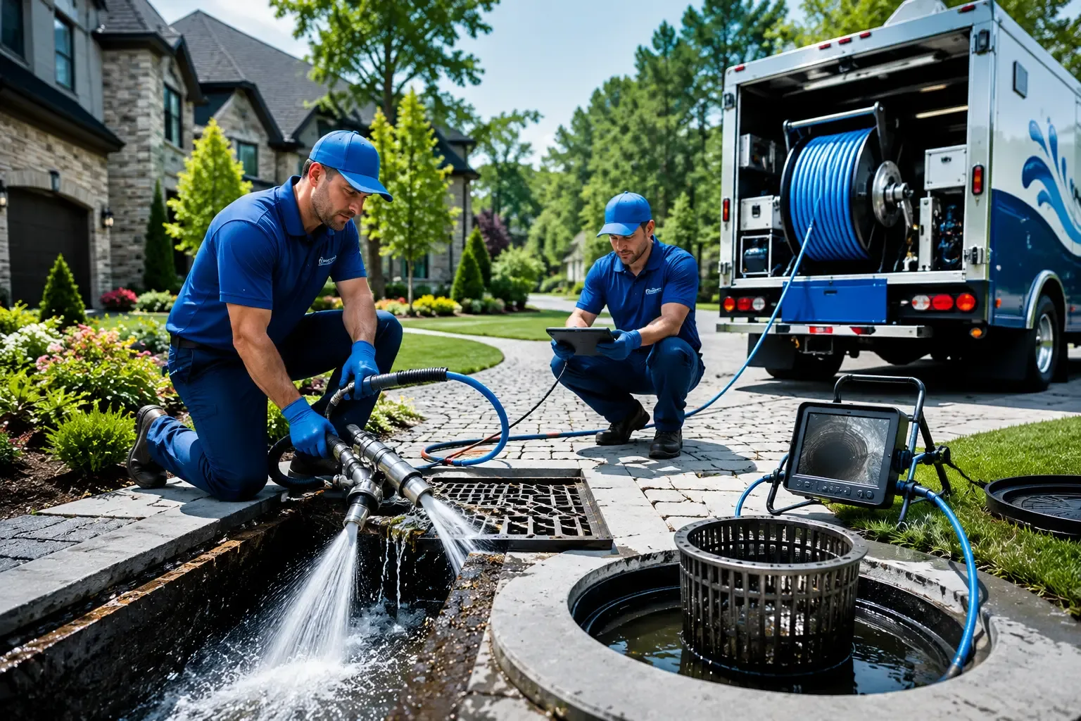 Local outdoor drain cleaning professionals in Garfield, AR